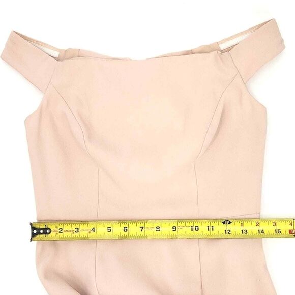 Dessy Collection by Vivian Diamond Cameo Bridesmaid Dress Style 3040 Womens 6 - Picture 13 of 15